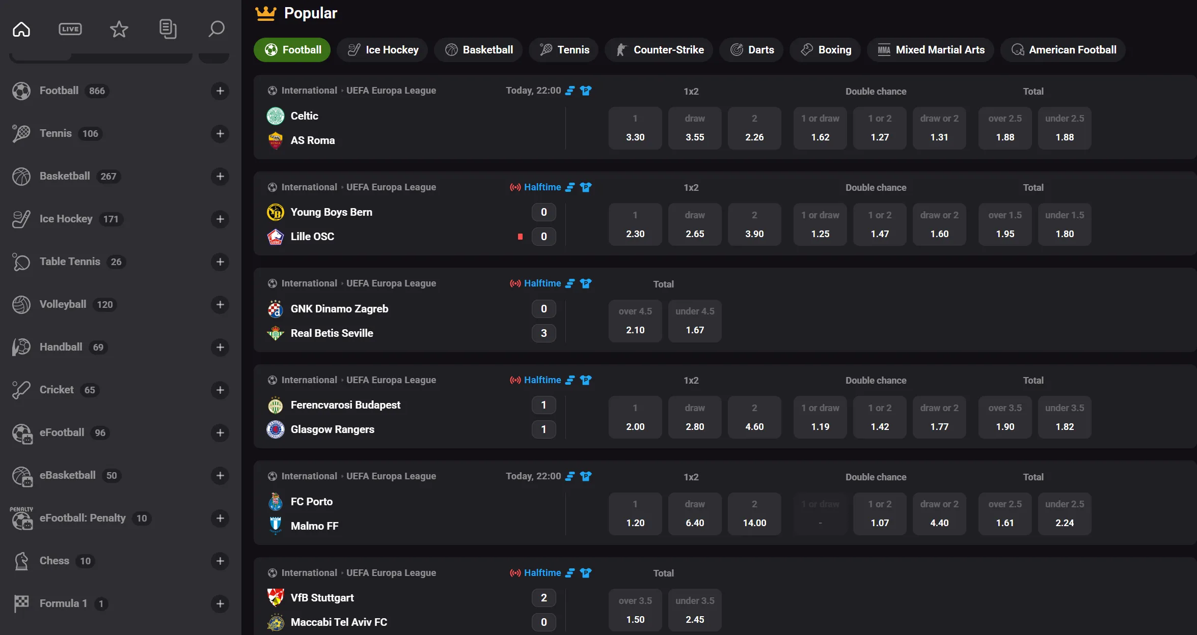 winzoria casino sports